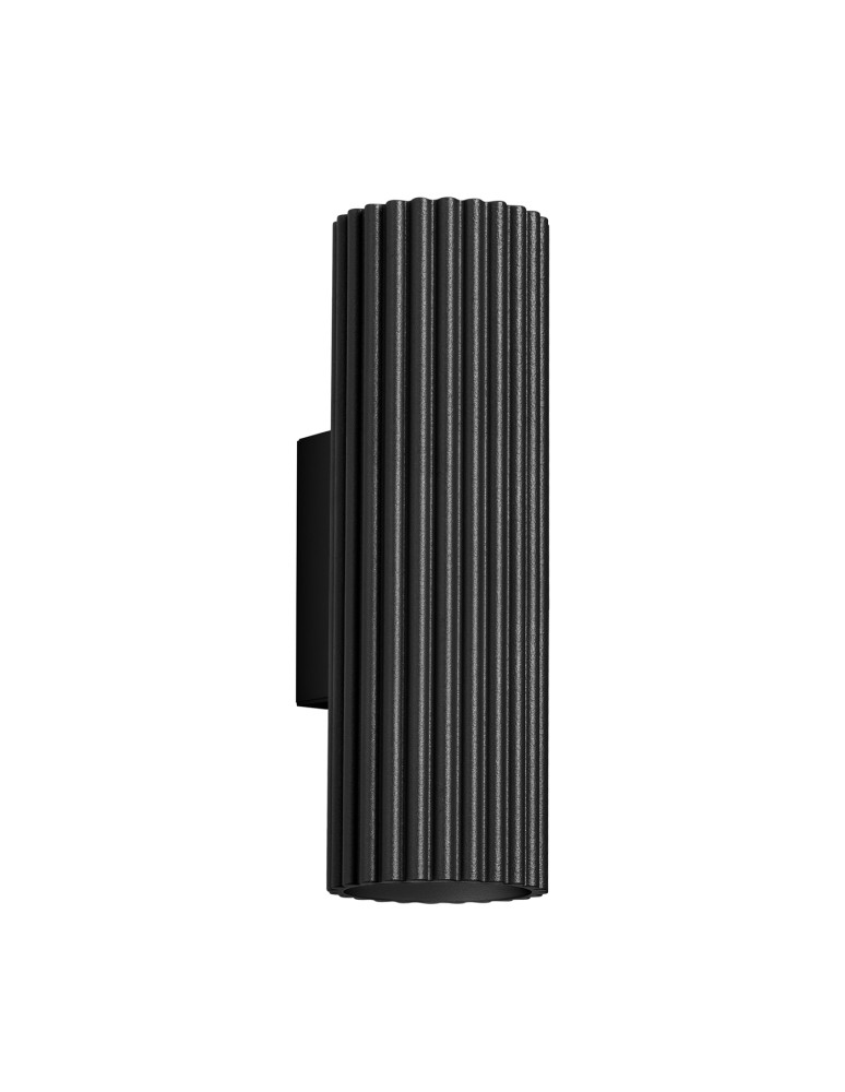 Tube wall lamps - Sollux Wall lamp KARBON 20 black SL.1649 - product kolory-swiatla.pl 1