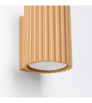 Gold wall lamps - Sollux Wall lamp KARBON 10 gold SL.1650 - product 6