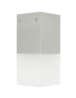 SU-MA CUBE MAX 1x20W E27 230V Srebrny CB-MAX S AL Plafon