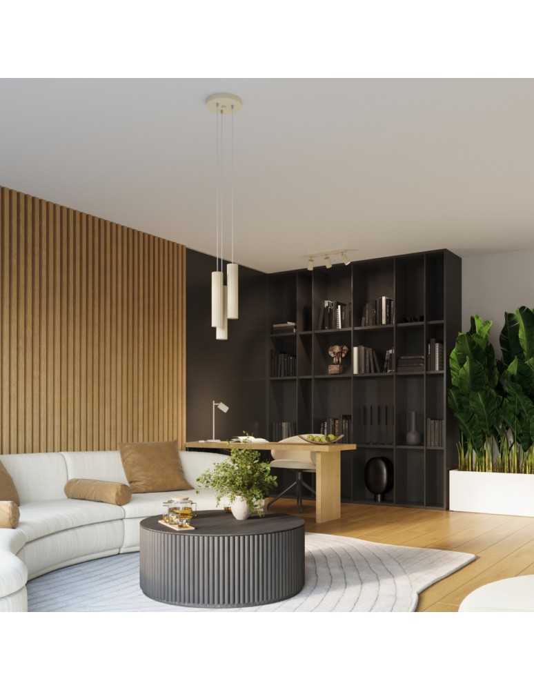 Tube wall lamps - Sollux Wall lamp KARBON 10 beige SL.1652 - product kolory-swiatla.pl 11