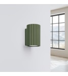 Tube wall lamps - Sollux Wall lamp KARBON 10 olive green SL.1656 - product 2