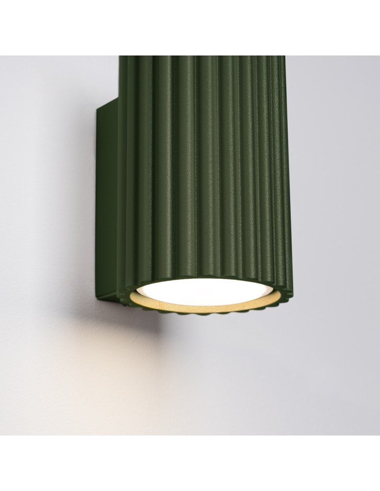 Tube wall lamps - Sollux Wall lamp KARBON 10 olive green SL.1656 - product kolory-swiatla.pl 5