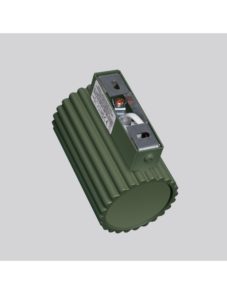 Tube wall lamps - Sollux Wall lamp KARBON 10 olive green SL.1656 - product kolory-swiatla.pl 7