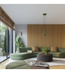 Tube wall lamps - Sollux Wall lamp KARBON 10 olive green SL.1656 - product 10