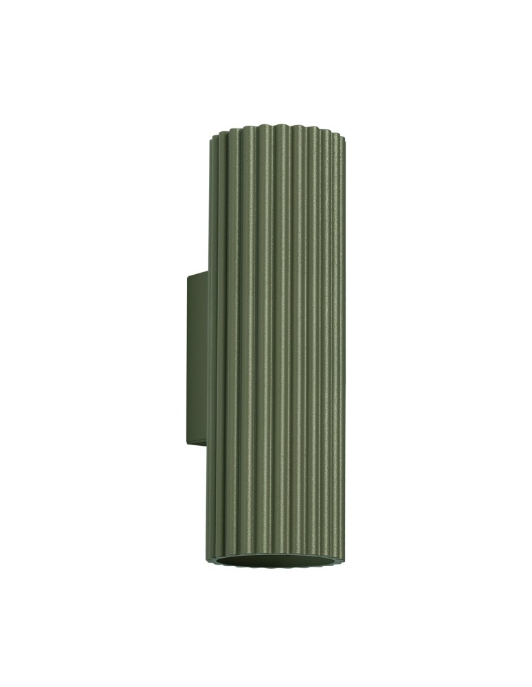 Tube wall lamps - Sollux Wall lamp KARBON 20 olive green SL.1657 - product kolory-swiatla.pl 1