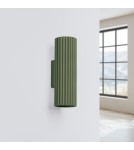 Tube wall lamps - Sollux Wall lamp KARBON 20 olive green SL.1657 - product 2