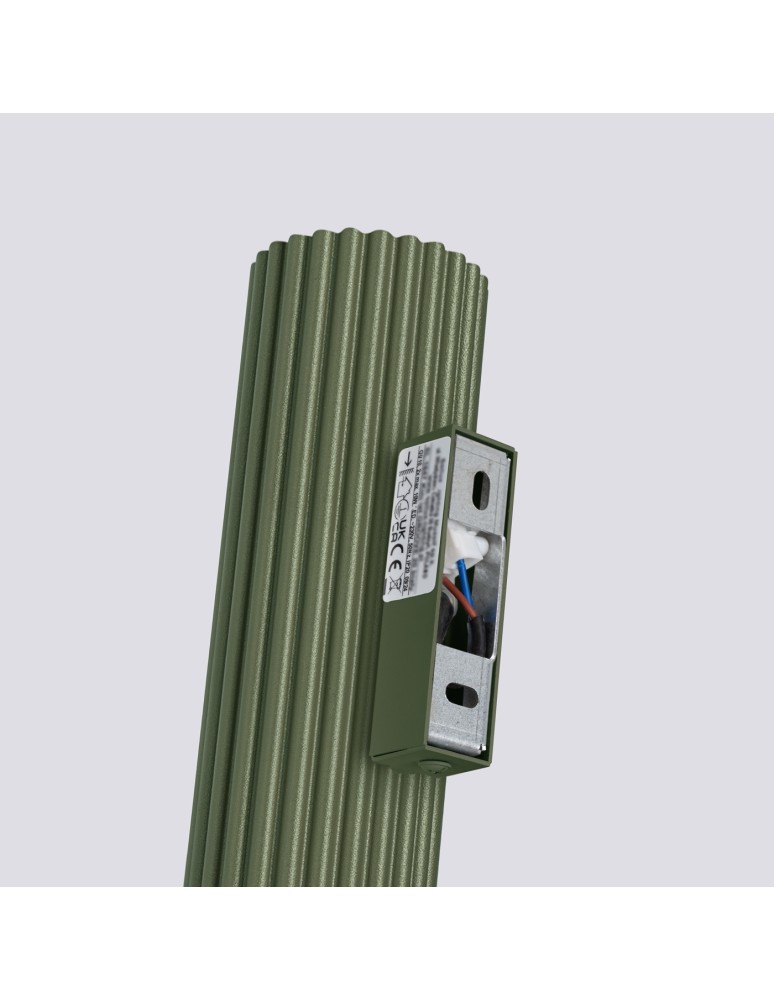 Tube wall lamps - Sollux Wall lamp KARBON 20 olive green SL.1657 - product kolory-swiatla.pl 6