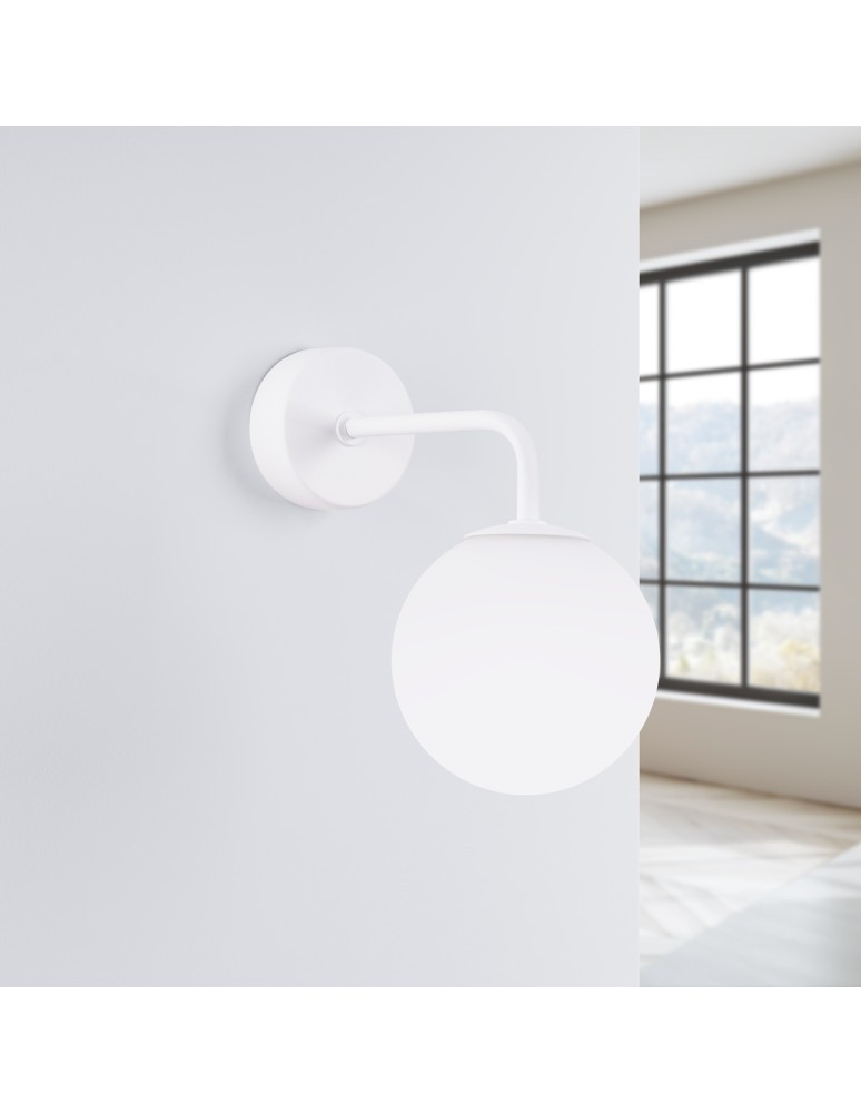 Wall lamps spheres - Sollux Wall lamp ASTRAL 1 white SL.1658 - product kolory-swiatla.pl 2