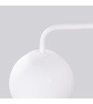 Wall lamps spheres - Sollux Wall lamp ASTRAL 1 white SL.1658 - product 5