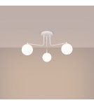 Ceiling lamps spheres - Sollux Chandelier ASTRAL 3 white SL.1659 - product 3