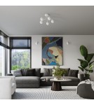 Ceiling lamps spheres - Sollux Chandelier ASTRAL 3 white SL.1659 - product 10