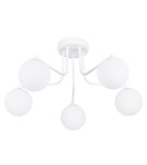 Ceiling lamps spheres - Sollux Chandelier ASTRAL 5 white SL.1660 - product 1