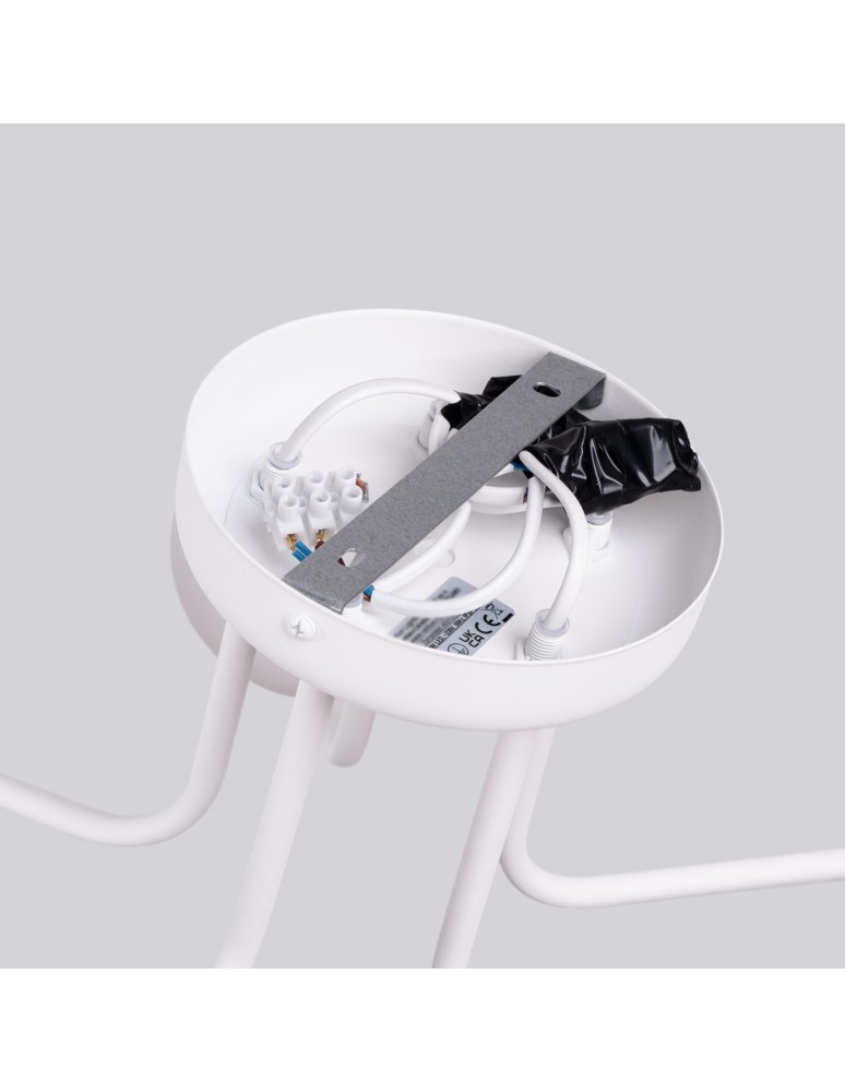 Ceiling lamps spheres - Sollux Chandelier ASTRAL 5 white SL.1660 - product kolory-swiatla.pl 6