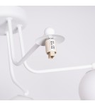 Ceiling lamps spheres - Sollux Chandelier ASTRAL 5 white SL.1660 - product 7