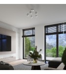 Ceiling lamps spheres - Sollux Chandelier ASTRAL 5 white SL.1660 - product 11