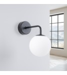 Wall lamps spheres - Sollux Wall lamp ASTRAL 1 black SL.1661 - product 2