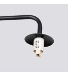 Wall lamps spheres - Sollux Wall lamp ASTRAL 1 black SL.1661 - product 5