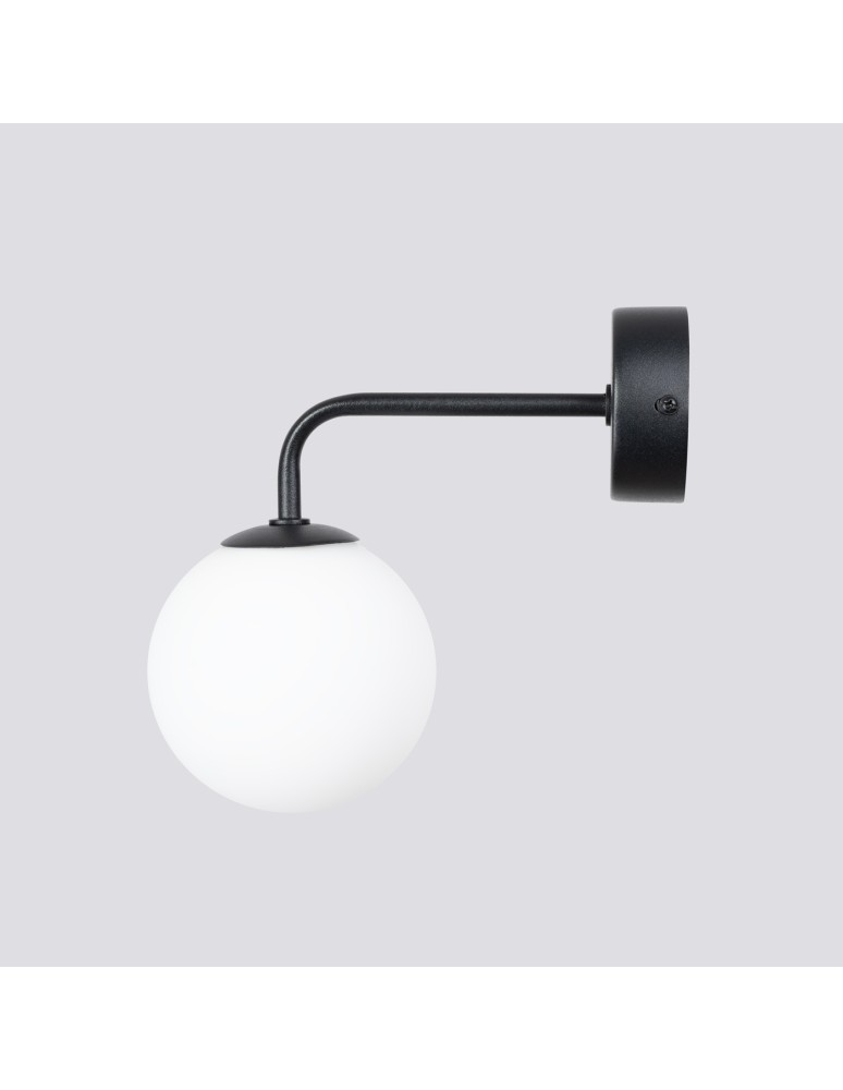 Wall lamps spheres - Sollux Wall lamp ASTRAL 1 black SL.1661 - product kolory-swiatla.pl 6