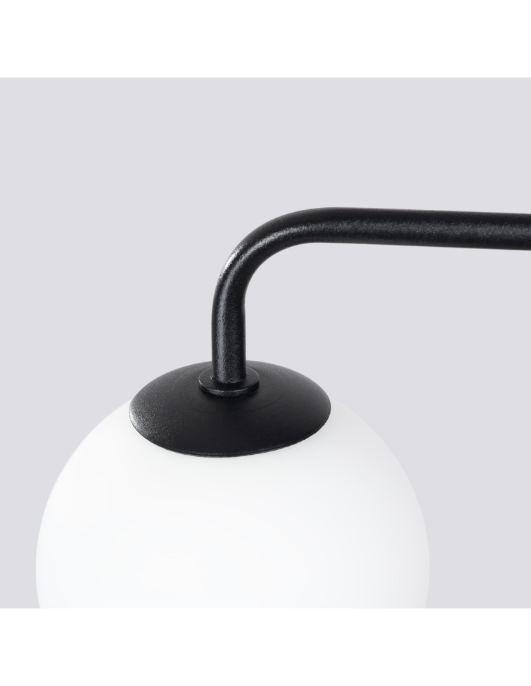 Wall lamps spheres - Sollux Wall lamp ASTRAL 1 black SL.1661 - product kolory-swiatla.pl 7