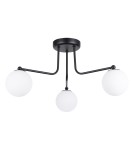 Ceiling lamps spheres - Sollux Chandelier ASTRAL 3 black SL.1662 - product 1