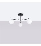 Ceiling lamps spheres - Sollux Chandelier ASTRAL 3 black SL.1662 - product 2