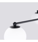 Ceiling lamps spheres - Sollux Chandelier ASTRAL 3 black SL.1662 - product 5