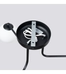 Ceiling lamps spheres - Sollux Chandelier ASTRAL 3 black SL.1662 - product 6