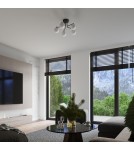 Ceiling lamps spheres - Sollux Chandelier ASTRAL 3 black SL.1662 - product 11