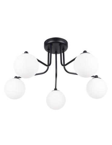Sollux Chandelier ASTRAL 5 black SL.1663