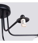 Ceiling lamps spheres - Sollux Chandelier ASTRAL 5 black SL.1663 - product 6
