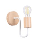 Loft wall lamps - industrial - Sollux Wall lamp TIMBO white SL.1664 - product 1