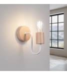 Loft wall lamps - industrial - Sollux Wall lamp TIMBO white SL.1664 - product 3