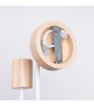 Loft wall lamps - industrial - Sollux Wall lamp TIMBO white SL.1664 - product 4