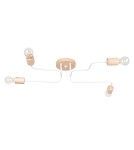 Loft ceiling lamps - industrial - Sollux Chandelier TIMBO 4 white SL.1665 - product 1