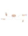 Sollux Chandelier TIMBO 4 white SL.1665