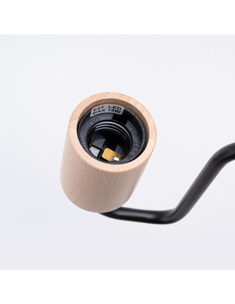 Sollux Kinkiet TIMBO czarny SL.1668