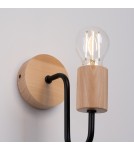 Loft wall lamps - industrial - Sollux Wall lamp TIMBO black SL.1668 - product 7