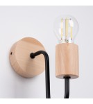 Loft wall lamps - industrial - Sollux Wall lamp TIMBO black SL.1668 - product 8