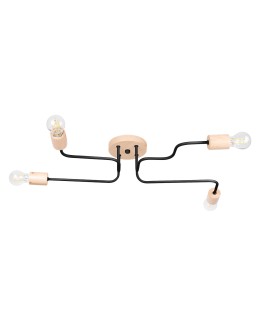 Sollux Chandelier TIMBO 4 black SL.1669