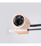 Loft ceiling lamps - industrial - Sollux Chandelier TIMBO 4 black SL.1669 - product 6