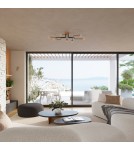 Loft ceiling lamps - industrial - Sollux Chandelier TIMBO 4 black SL.1669 - product 11