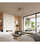 Loft ceiling lamps - industrial - Sollux Chandelier TIMBO 8 black SL.1671 - product 10