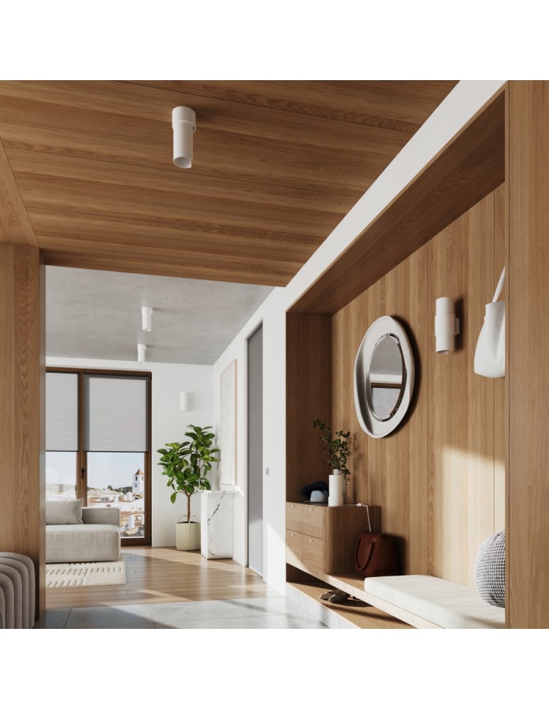 Modern ceiling lamps - Sollux Plafond FLASH white SL.1673 - product kolory-swiatla.pl 11