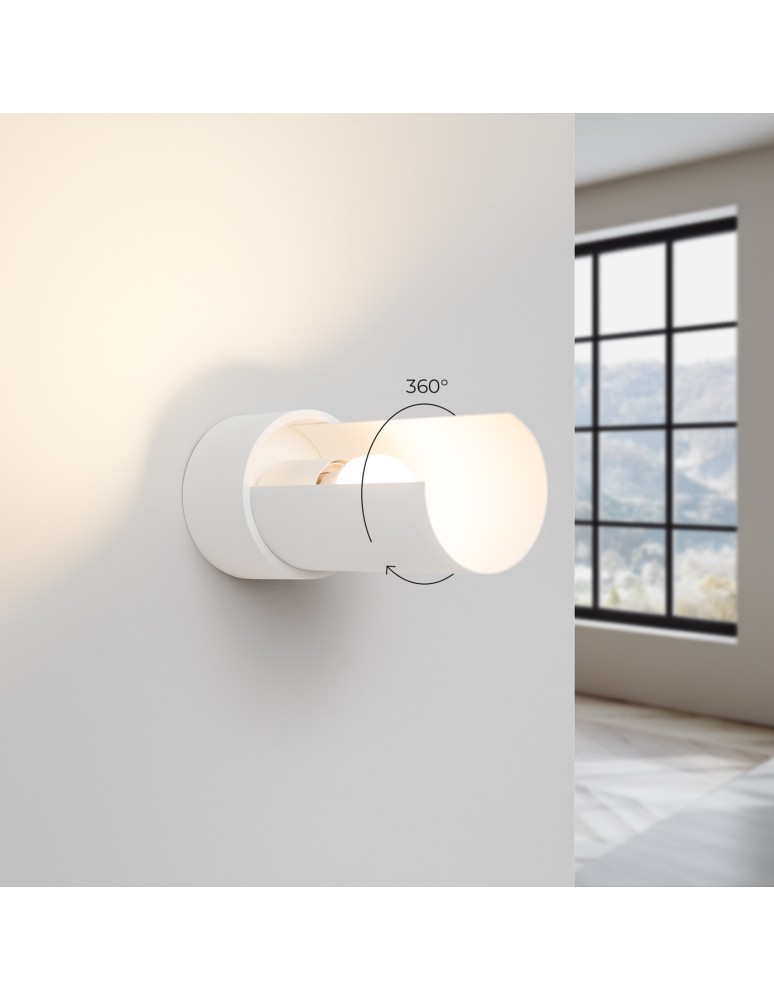 Modern wall lamps - Sollux Wall lamp FLASH white SL.1676 - product kolory-swiatla.pl 4