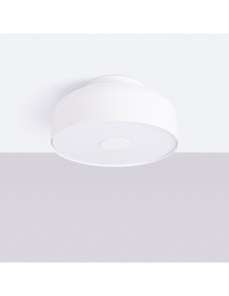 Round ceiling lamps - Sollux Plafond OMIQ white SL.1677 - product kolory-swiatla.pl 2