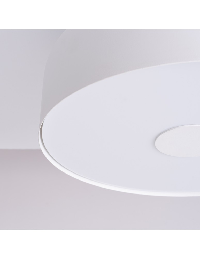 Round ceiling lamps - Sollux Plafond OMIQ white SL.1677 - product kolory-swiatla.pl 5
