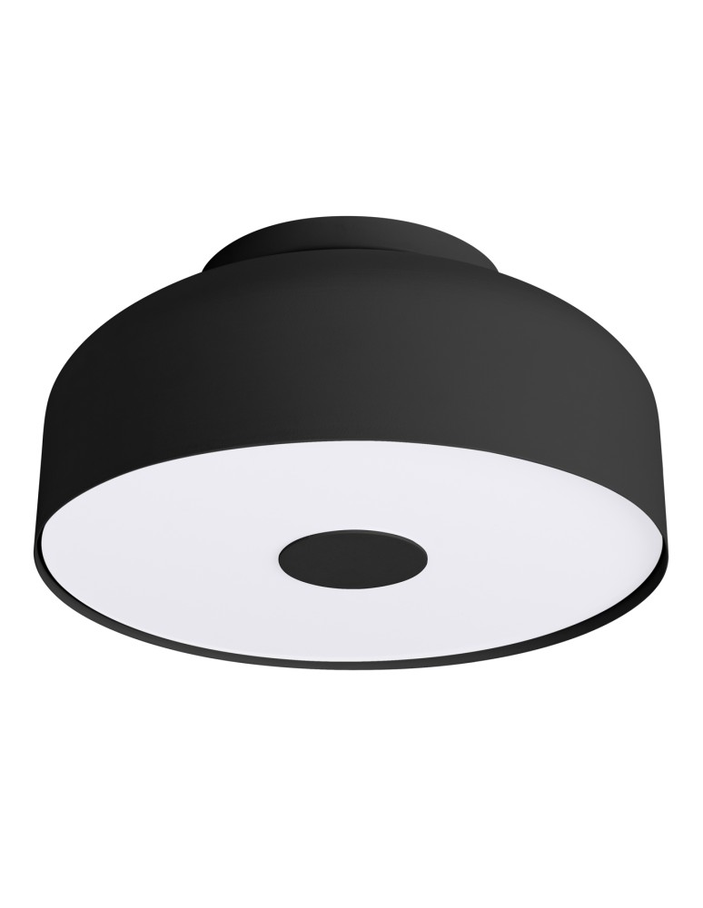 Round ceiling lamps - Sollux Plafond OMIQ black SL.1678 - product kolory-swiatla.pl 1
