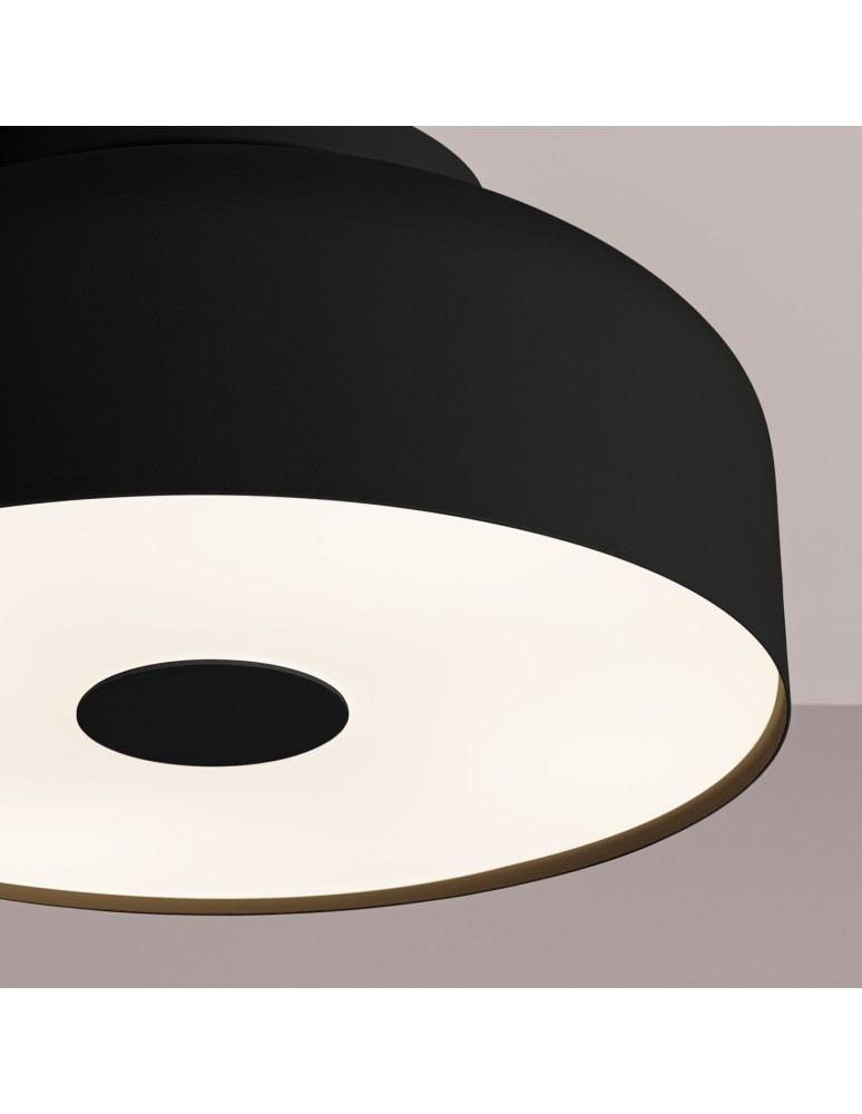 Round ceiling lamps - Sollux Plafond OMIQ black SL.1678 - product kolory-swiatla.pl 4