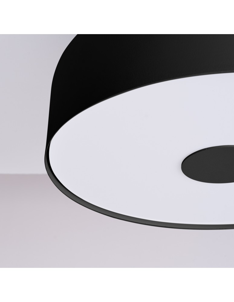 Round ceiling lamps - Sollux Plafond OMIQ black SL.1678 - product kolory-swiatla.pl 5