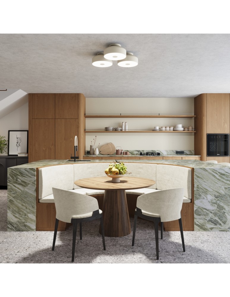 Round ceiling lamps - Sollux Plafond OMIQ beige SL.1679 - product kolory-swiatla.pl 11